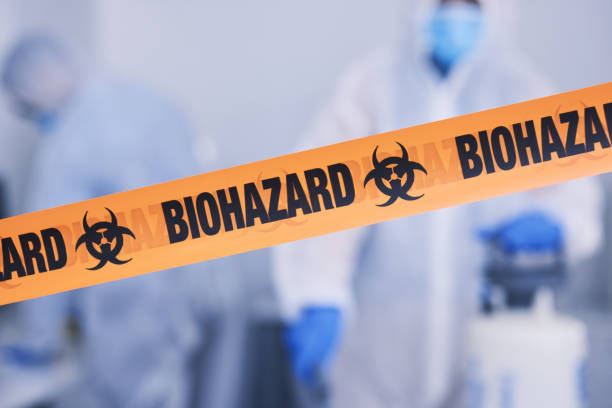 Professional Infectious Disease Decontamination technician working in North Miami Beach, FL